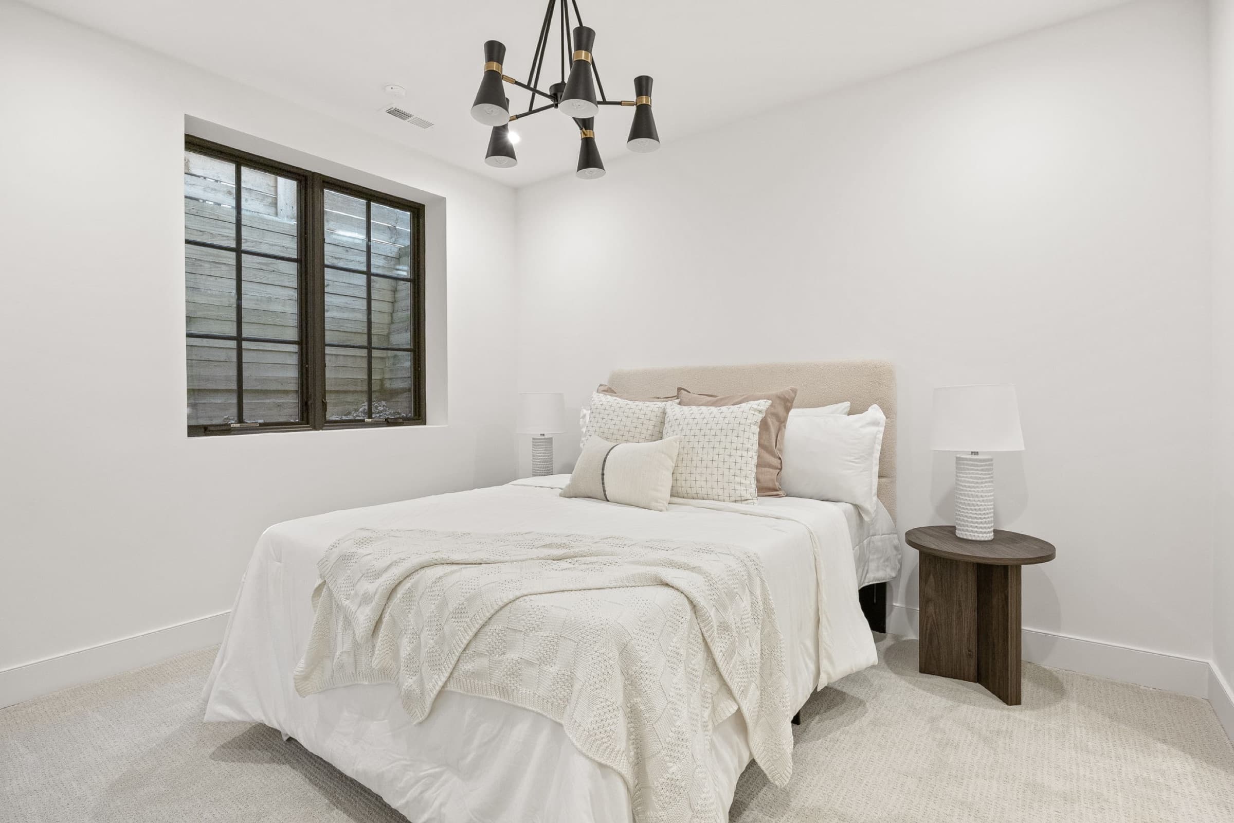 Bedroom styled by Redefined Indy