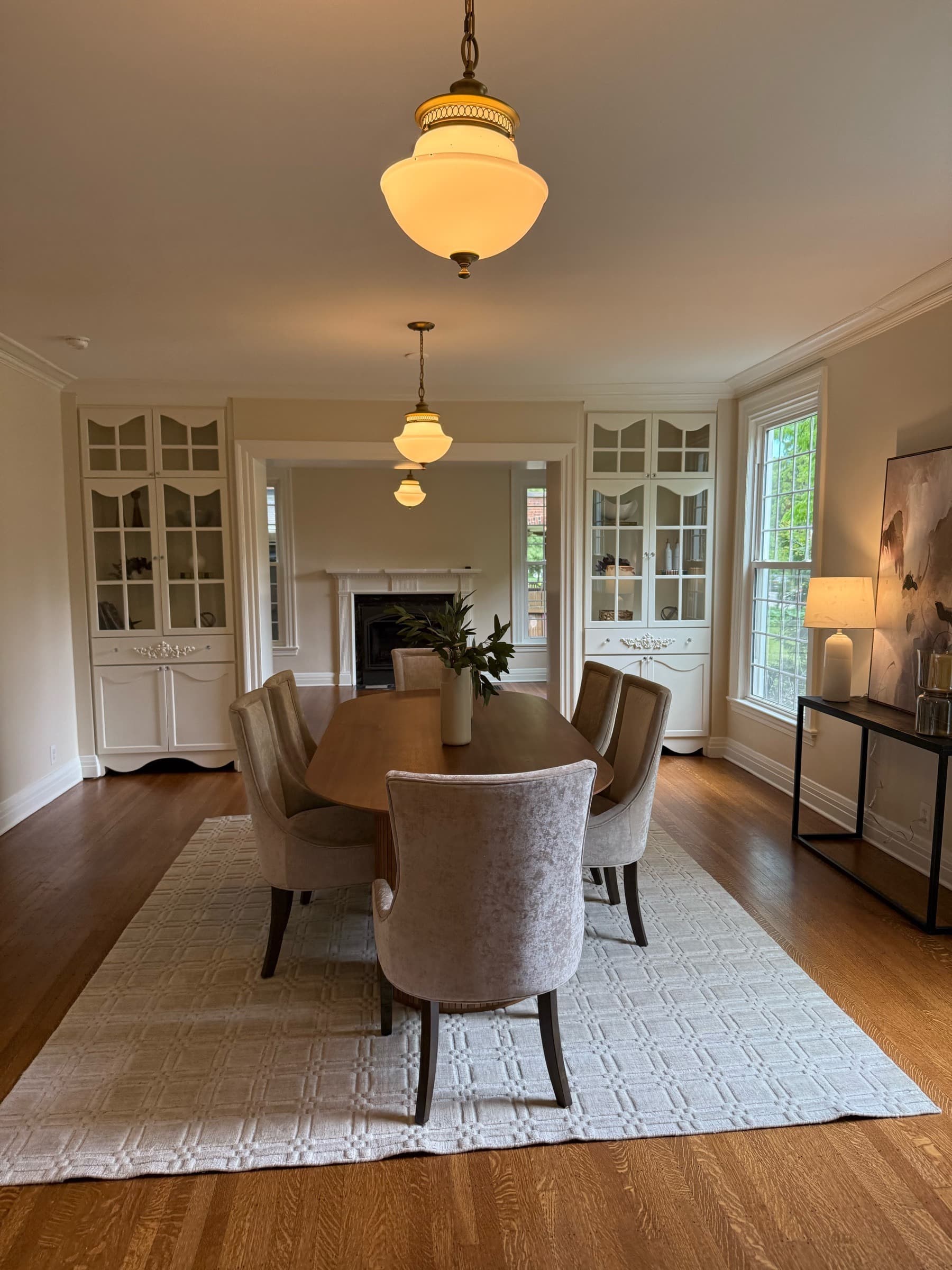 Dining Room styled by Redefined Indy