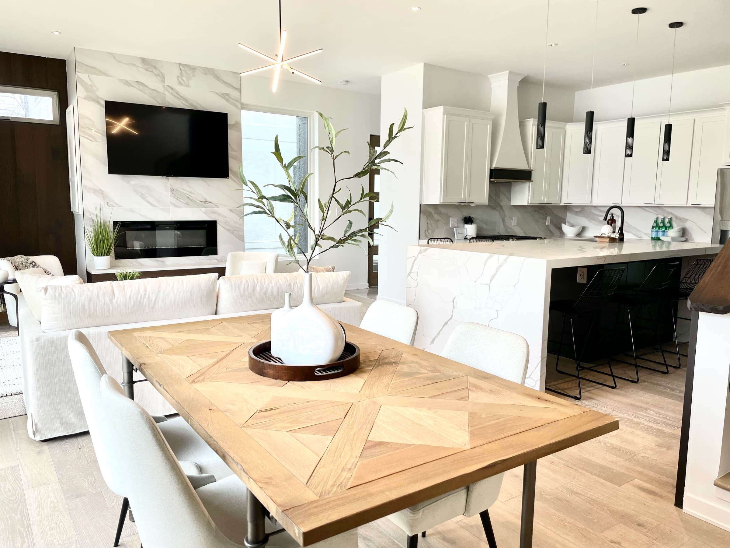 Dining Room styled by Redefined Indy