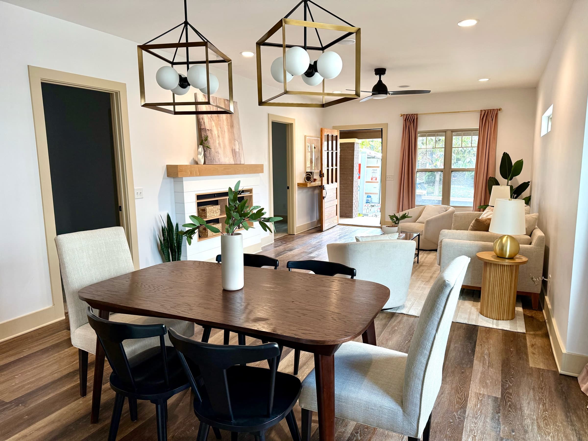 Dining Room styled by Redefined Indy