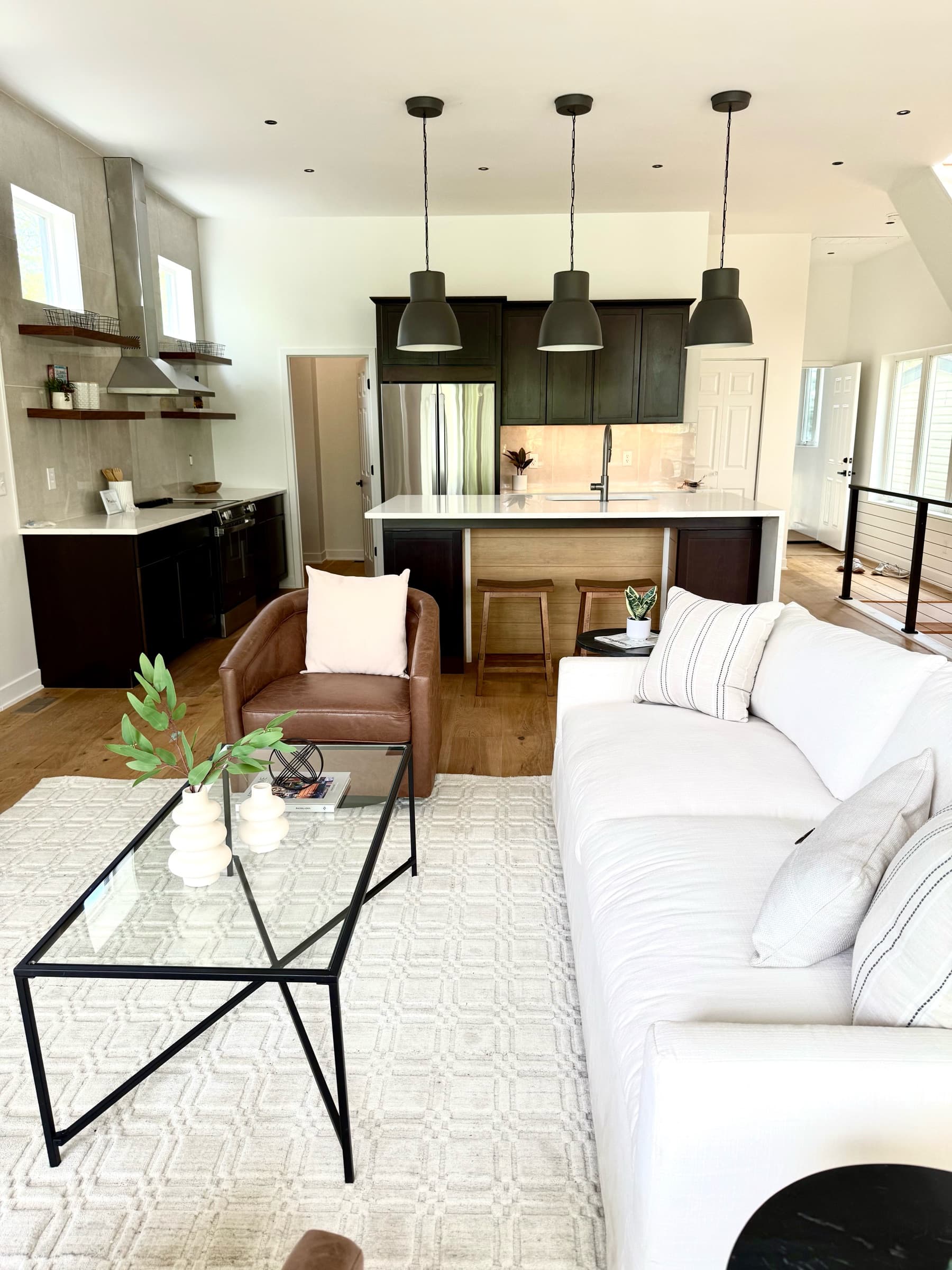 Living Room styled by Redefined Indy
