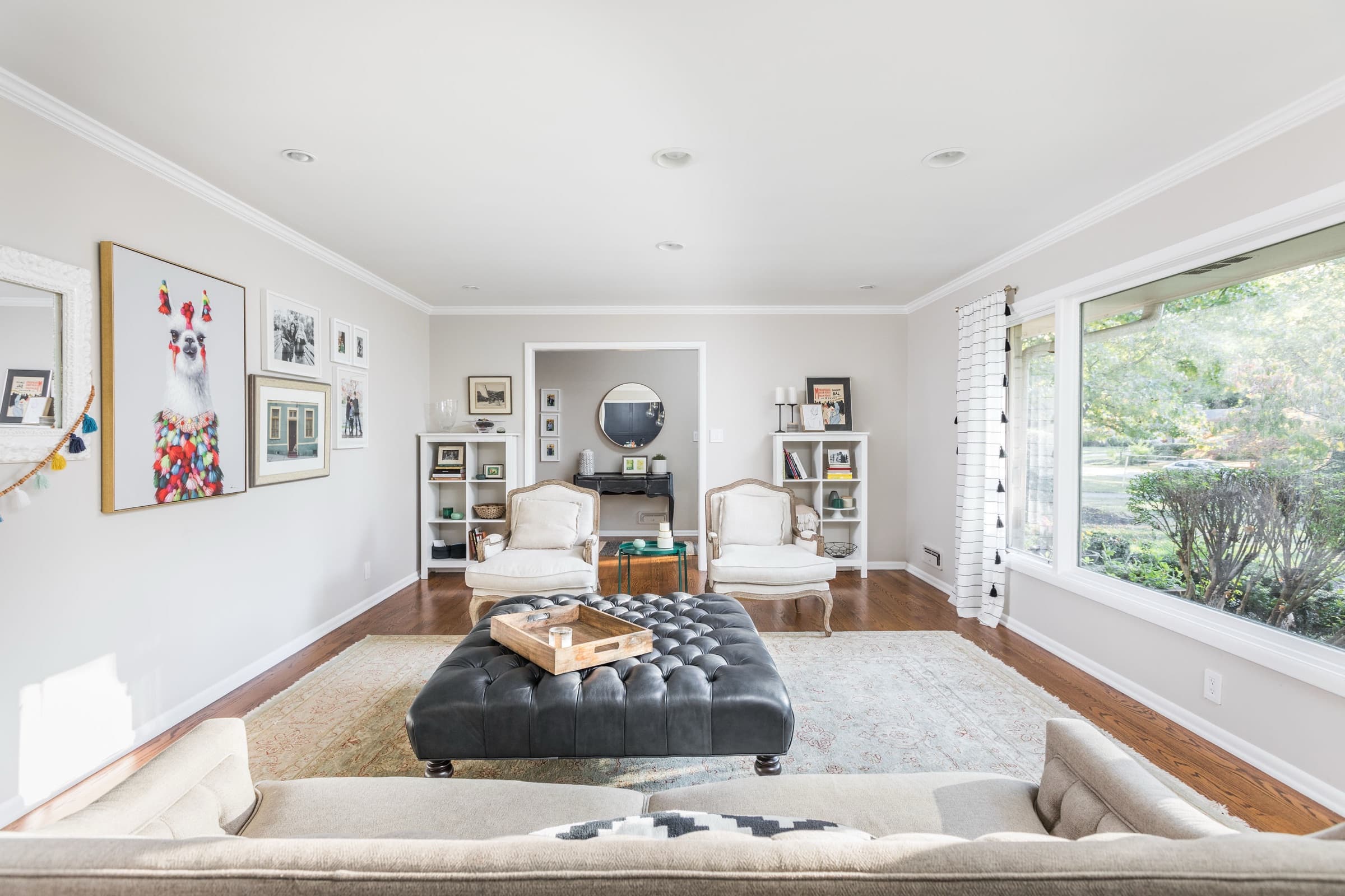 Living Room styled by Redefined Indy