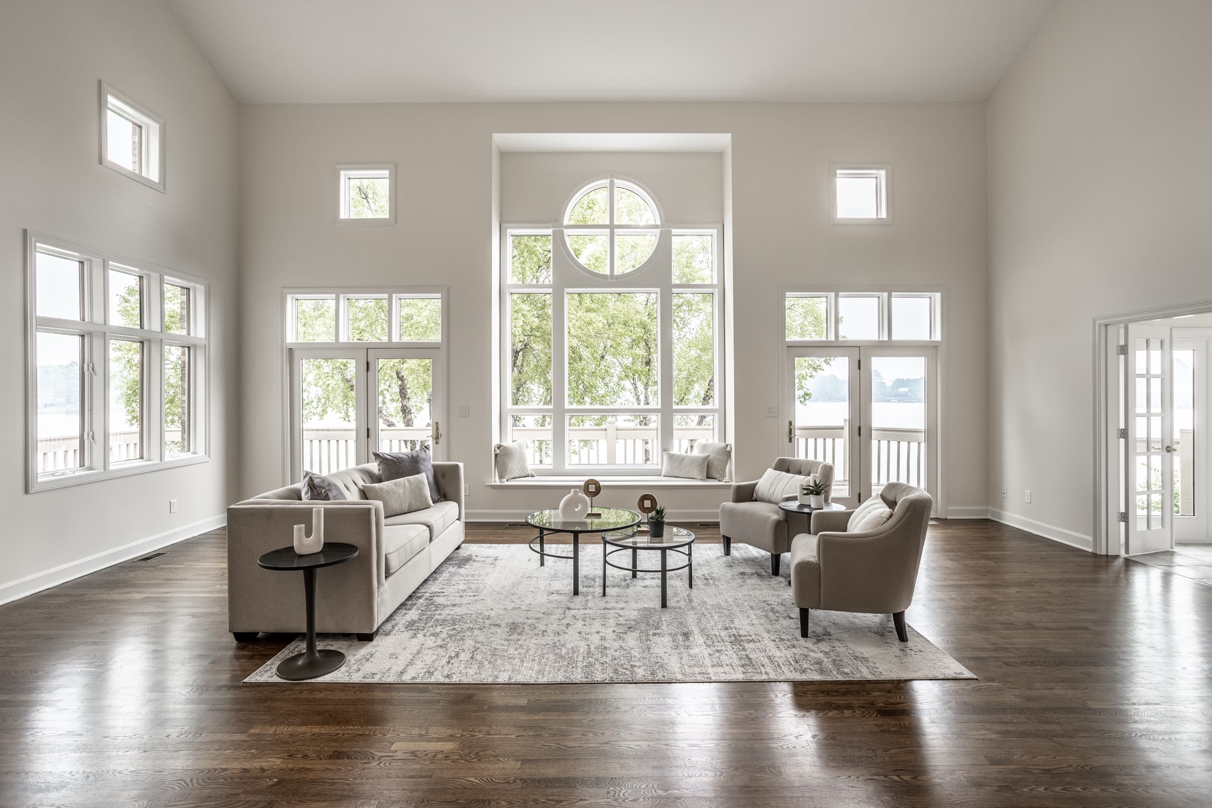 Living Room styled by Redefined Indy