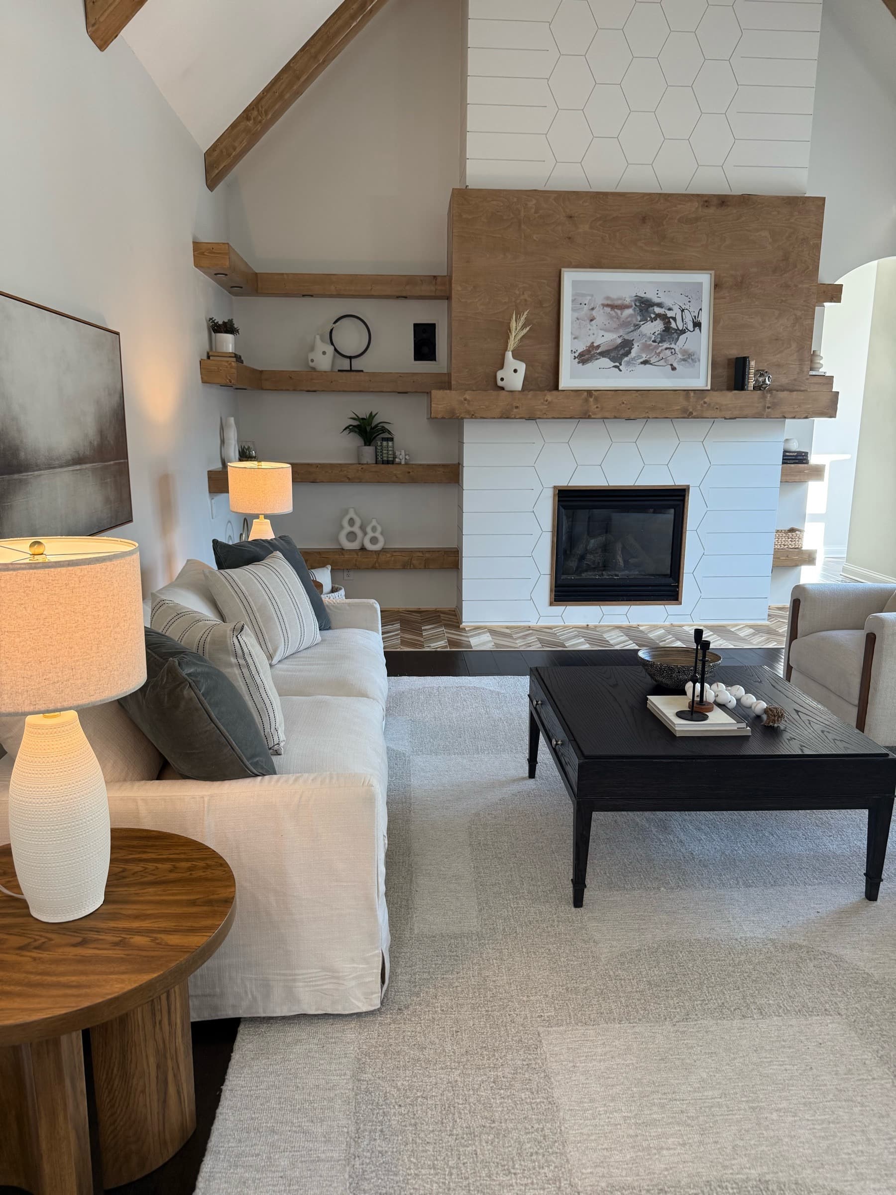 Living Room styled by Redefined Indy